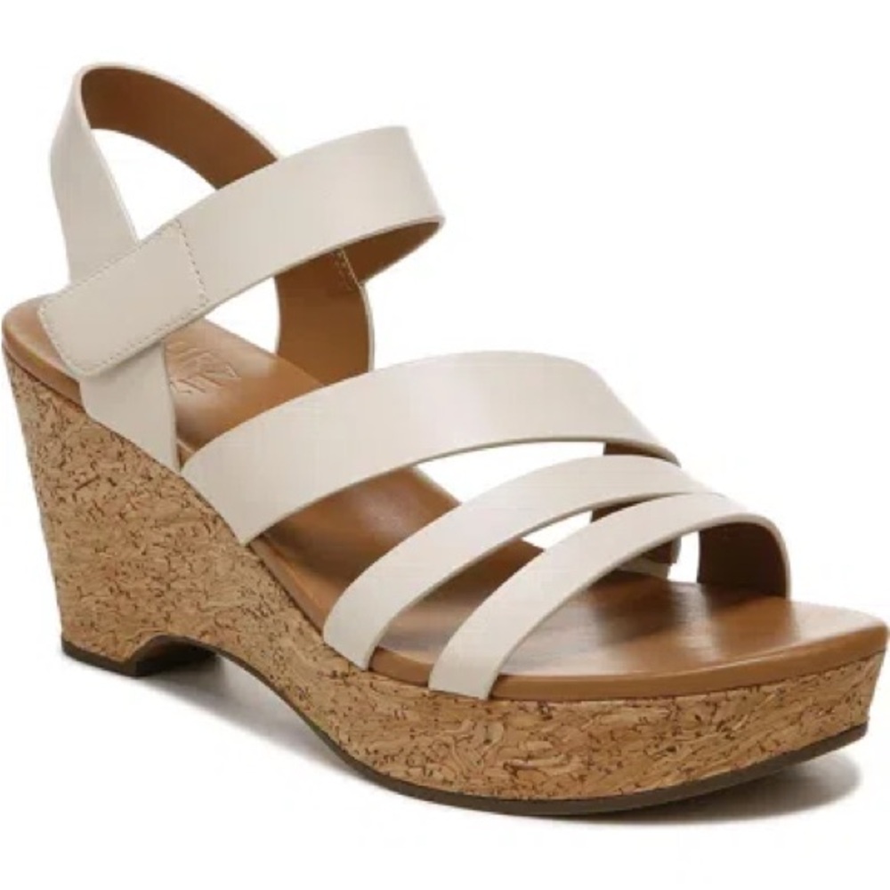 Naturalizer Cynthia Platform Wedge Sandals Size 8
